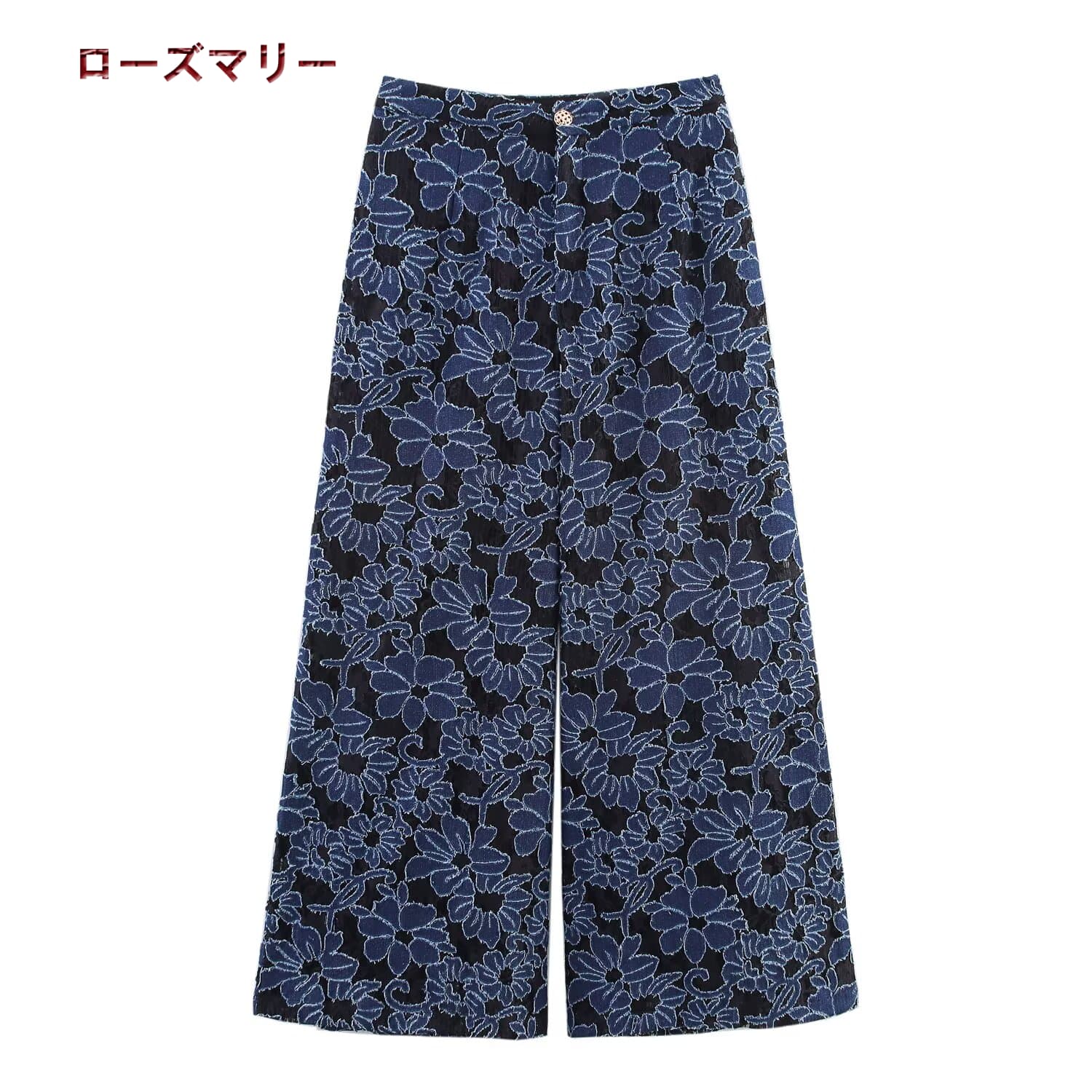 欧米風2025.06. 22 夏秋 新作 シンプルな刺繡通勤パンツ 細身のパンツ ストレートパンツ 2506186