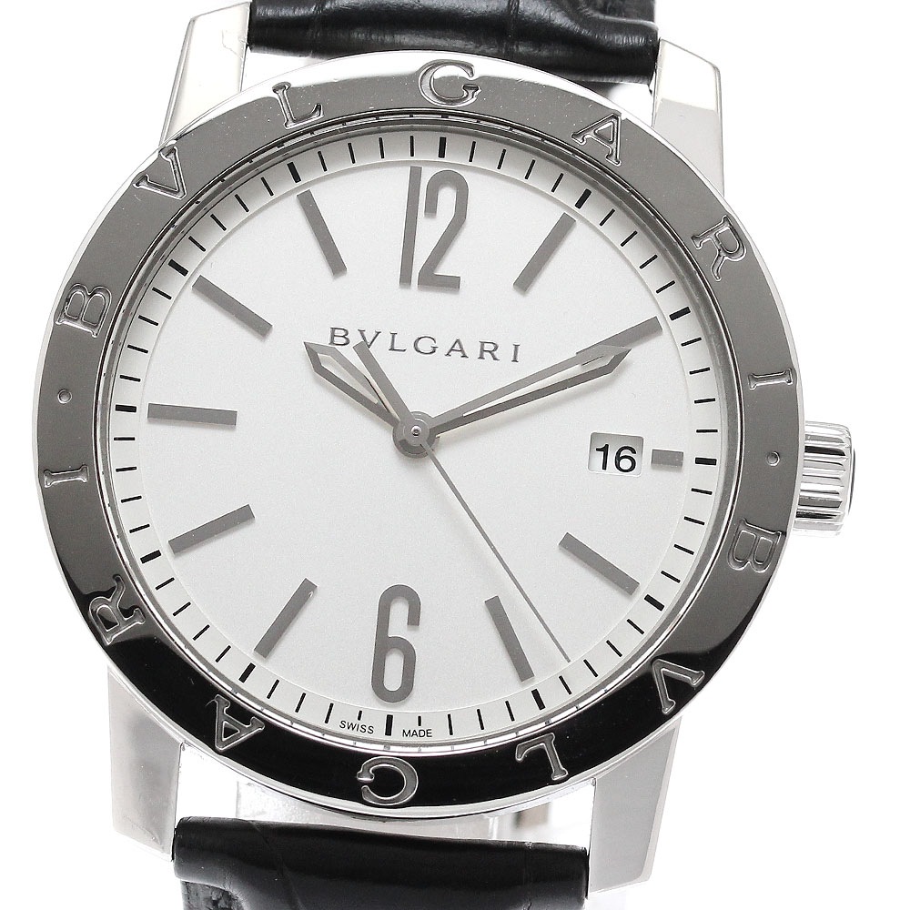 ブルガリ BVLGARI BB39S ブルガリブルガリ 自動巻き メンズ 箱付き_956618【中古】