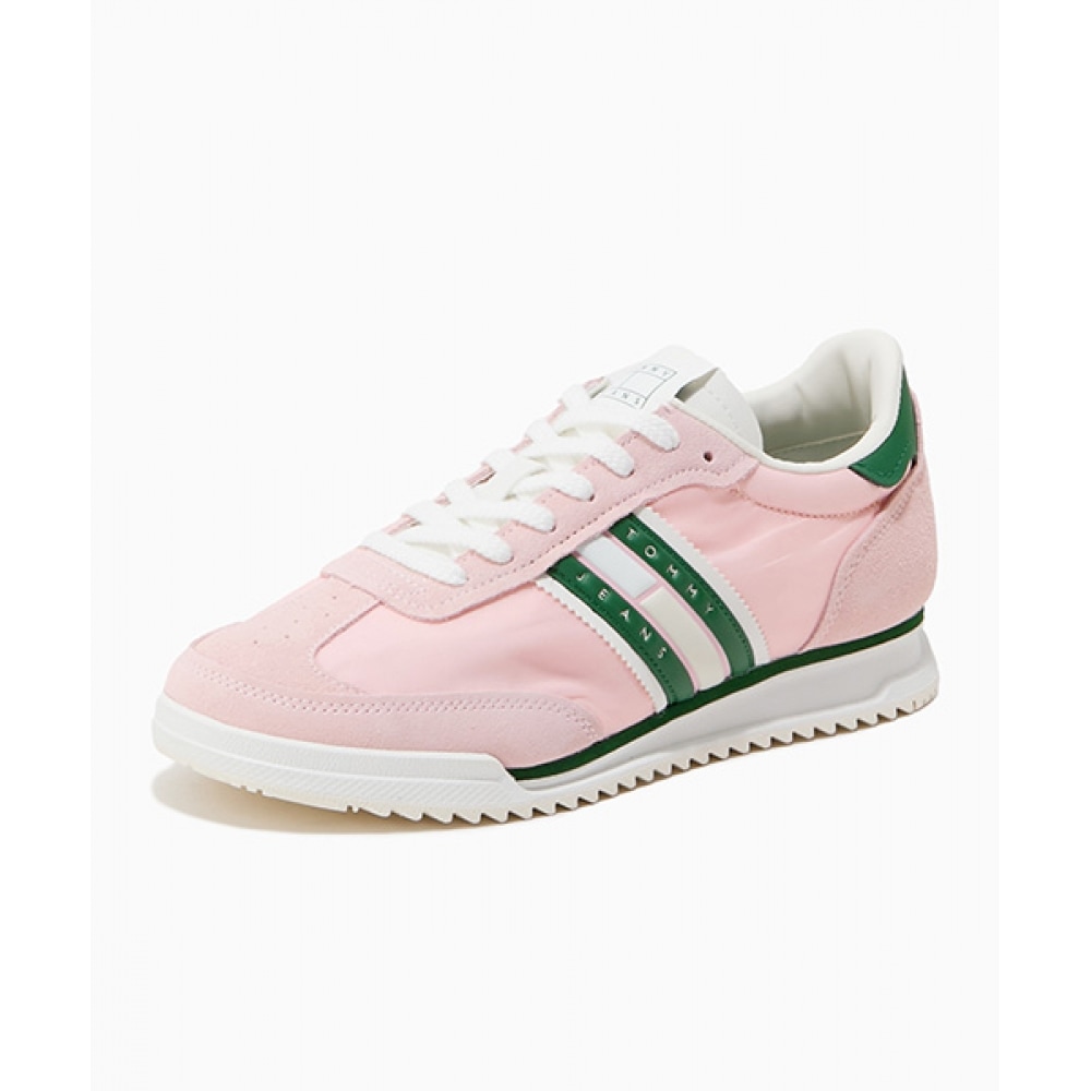 トミージーンズアルファベットレトロランナー-ピンク (T52F1ARS120JT1TIO)