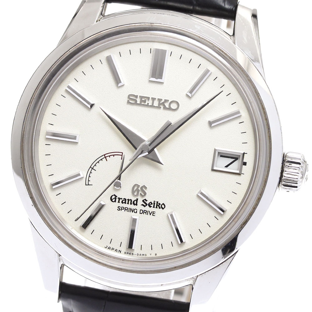 セイコー SEIKO SBGA093/9R65-0BJ0 グランドセイコー パワーリザーブ スプリングドライブ メンズ _897098【中古】