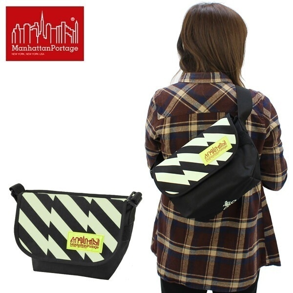 マンハッタン ポーテージ Canvas Art Print Casual Messenger Bag JR(MP1605JRFVLART19)メッセンジャーバッグS ショルダーバッグ 国内正規品