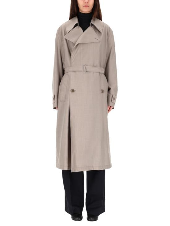 LEMAIRE Women Trench Coats CO1127 LF414BR446 DOVE