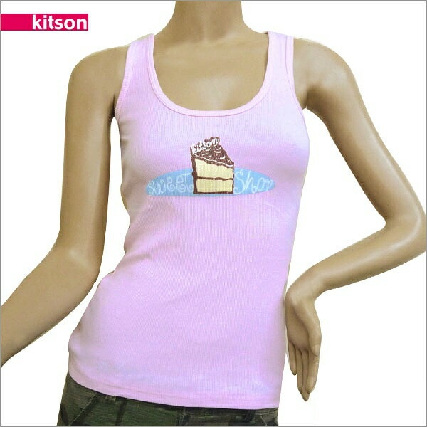 スイートショップ ラメプリント タンクトップ