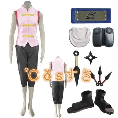 【新品開催 】NARUTO -ナルト- テンテン コスプレ衣装　全部セット COS 高品質 新品 Cosplay アニメ コスチューム