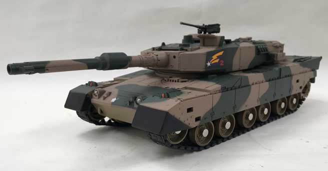 ジョーゼン 1/28 陸上自衛隊90式戦車【JRVK119-GR】 ラジコン 1/28 リクジ 90シキセンシャ