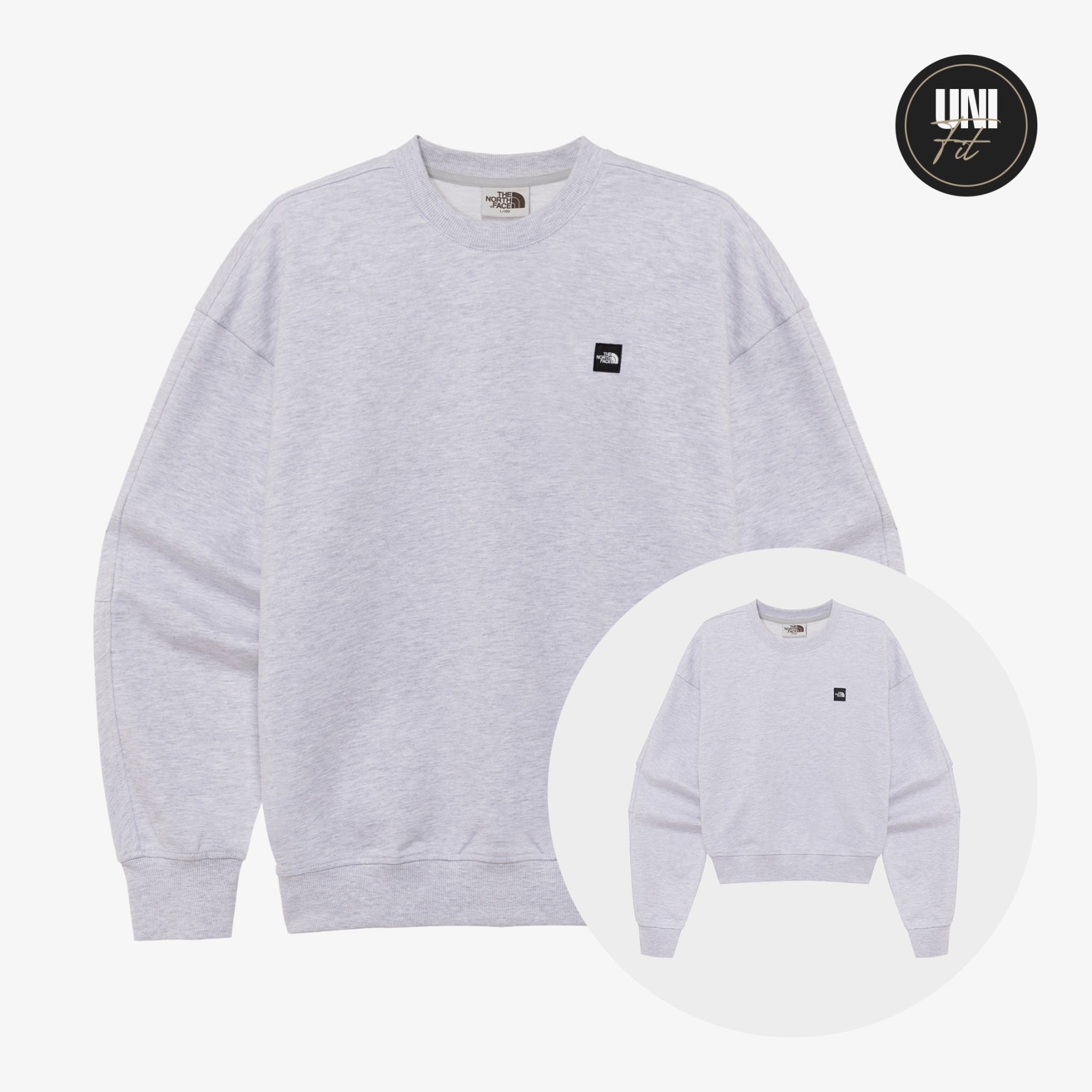 WHITE LABEL エッセンシャルスウェットシャツ(NM5MR01)