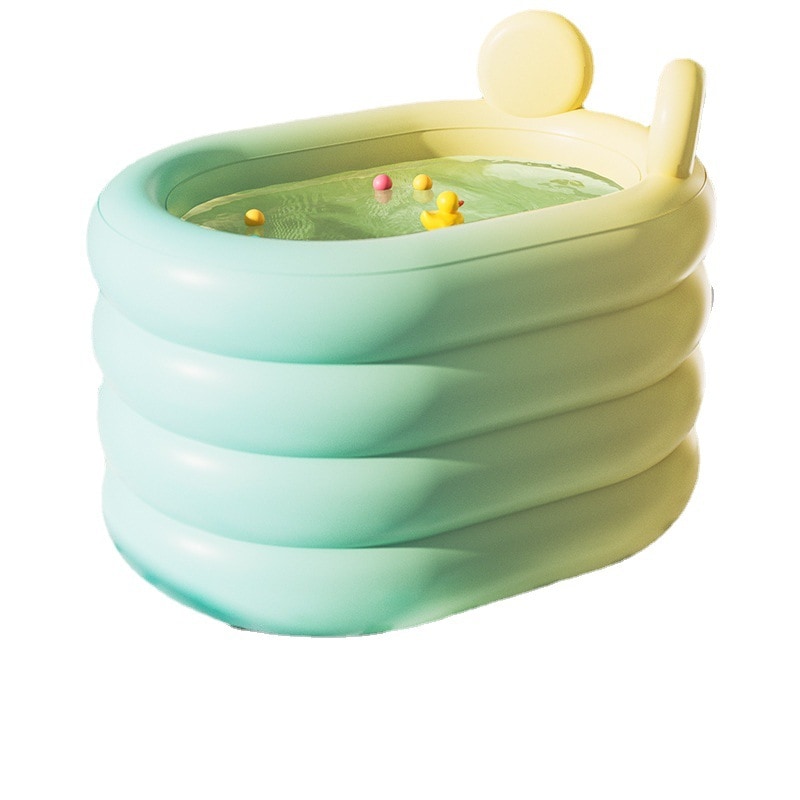 メガ割 ベビースイミングバケツ家庭用折りたたみ式赤ちゃんと子供の入浴断熱インフレータブルスイミングプール小さなプール遊び水