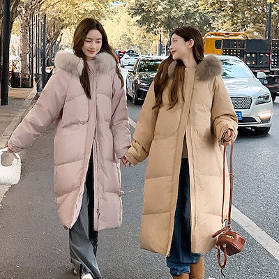 2025新作 気質 中綿コート ロングコートアウター ダウンコート 防寒カジュア 大きいサイズ ア