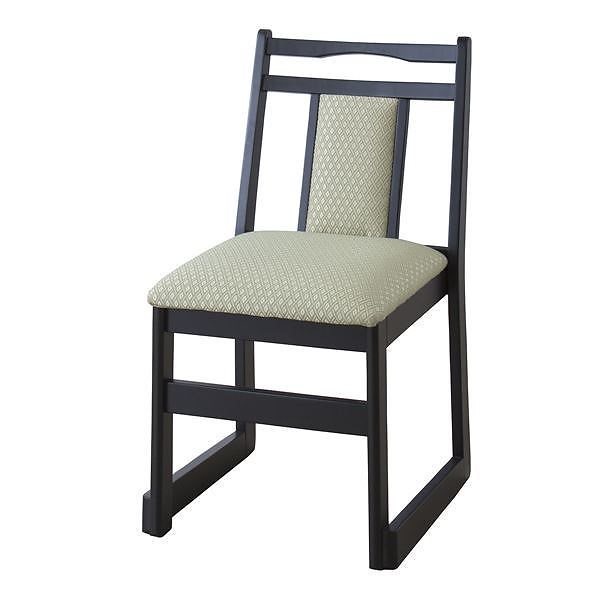 [仏事/法事/仏具/冠婚葬祭] お座敷チェア グリーン BC-343GR