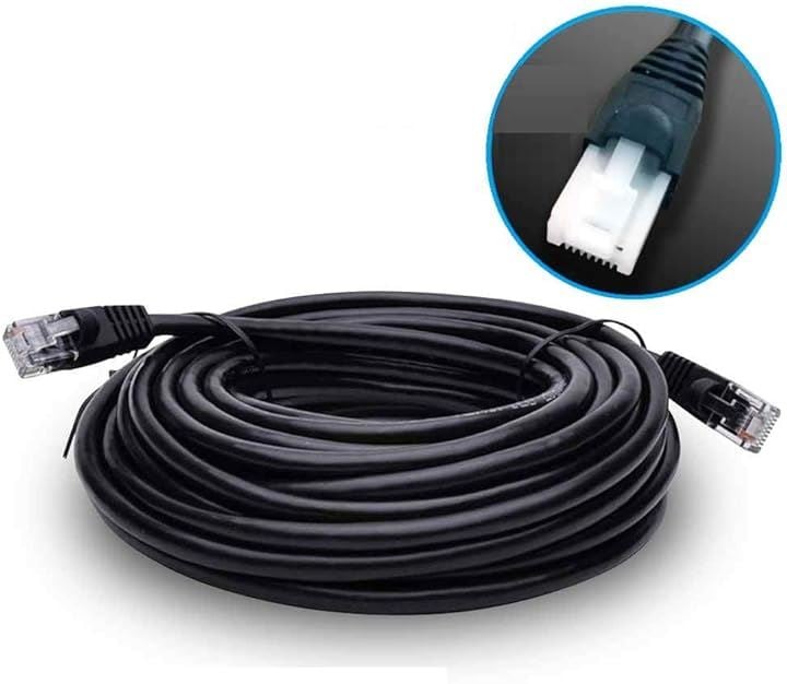 CAT5e 屋外用 LANケーブル 2重被覆 PoE対応 専用ピン付( 30m 改善版)