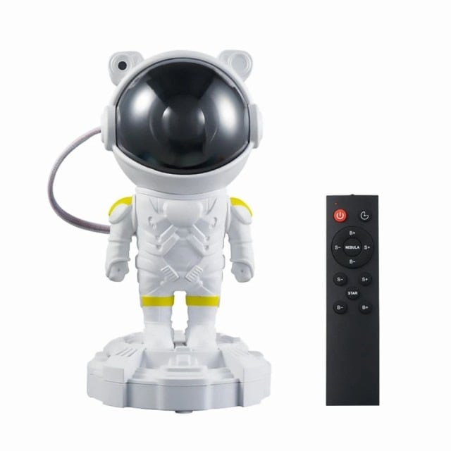 アストロノート 星雲 プロジェクター ライト 宇宙飛行士 デザイン リモコン操作 家庭用 おうちプラネタリウム 星空ライト 寝室 パーティ クリスマス おもちゃ ALW-W5