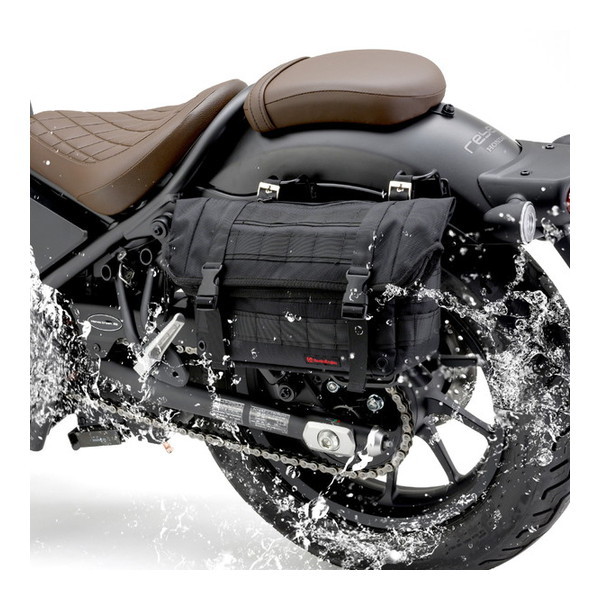 D34199 ヘンリービギンズ サイドバッグ 6L インナー防水 サドルバッグWR DHS-33 ブラック