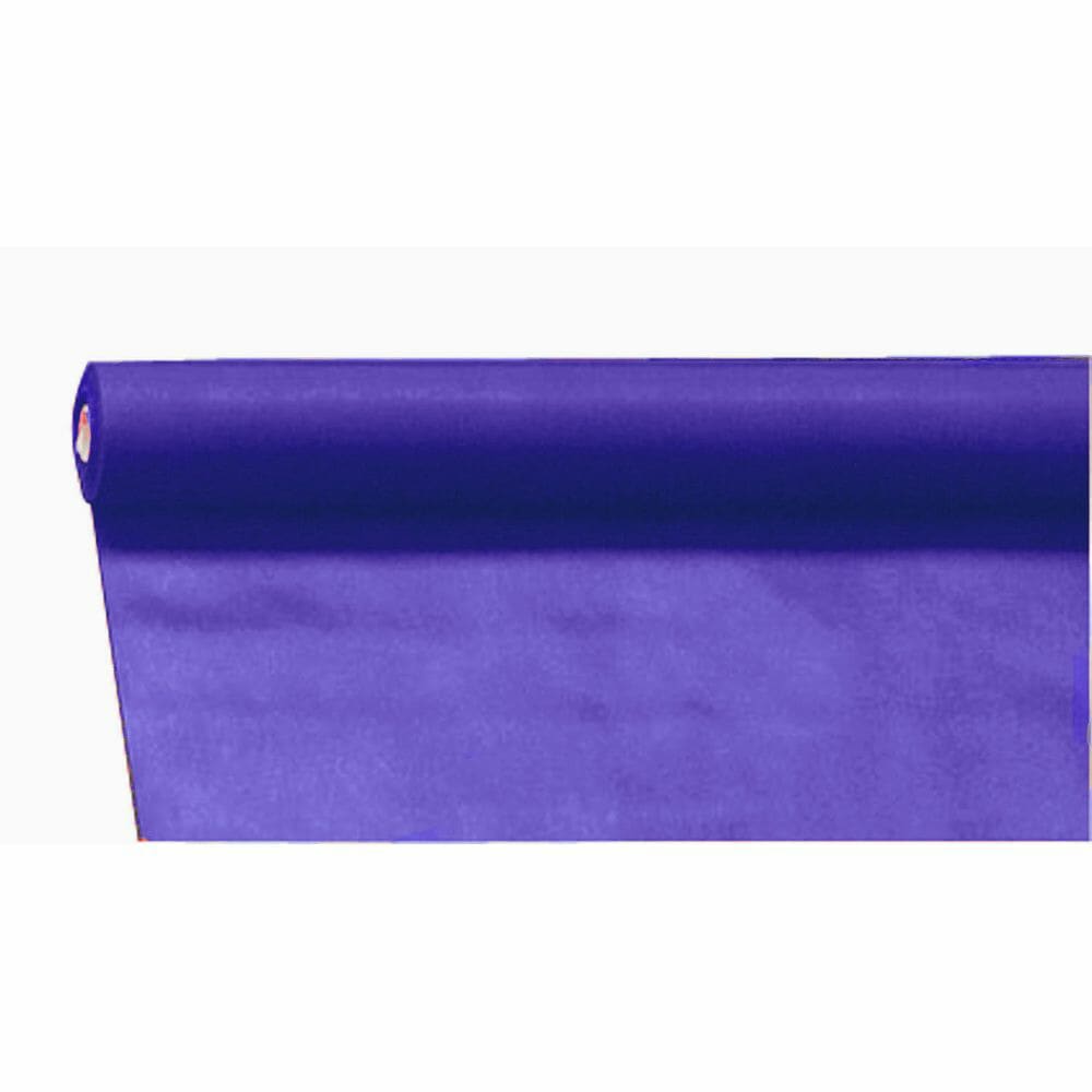 （まとめ買い）カラー不織布ロール 紫 5m切売 14307 [x3セット]