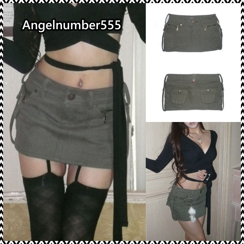 Angelnumber555 vintage rober skirt