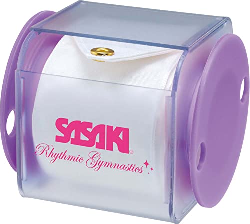 色：ラベンダー×蛍光ピンク ササキ(SASAKI) 新体操 収納ケース リボンケース AC-61