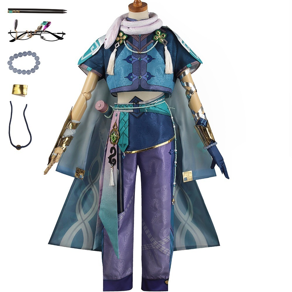 【SNS話題沸騰】元神cos服不卜神目コスプレ舞台服元神白術コスプレ服