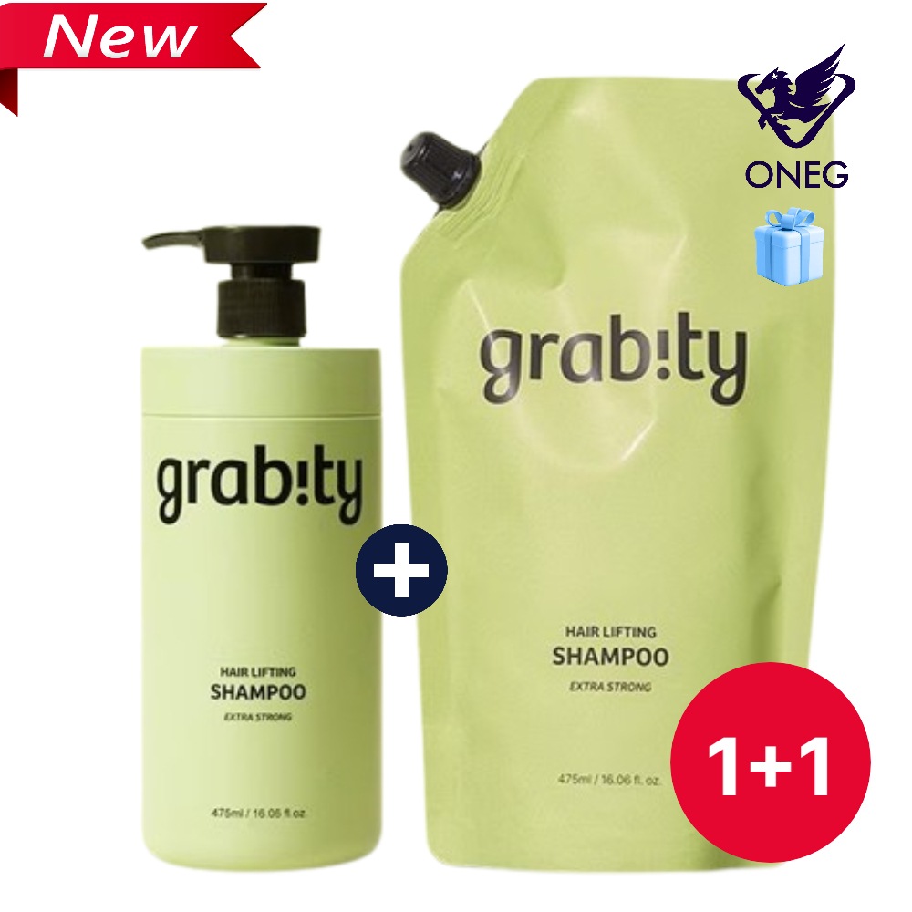 [細い毛髪専用ボリュームアップシャンプー] ヘアリフティングシャンプー エクストラストロング 475ml 1個 (+ブラシ+サスェ2個贈呈)/シャンプー/脱毛シャンプー/細い毛髪/ヘアボリュームUP