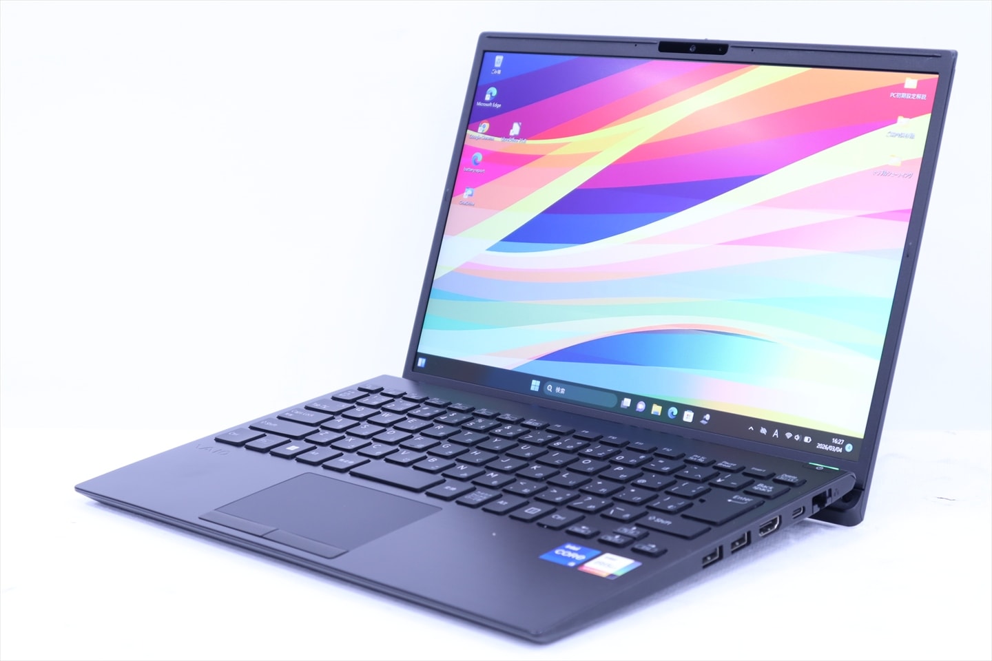 即配 良品 2023年WUXGA液晶モデル 13世代Corei5 VAIO Pro PG VJPG318 i5-1334U 16G 256G 13.3WUXGA Wi-Fi6 AAA評価