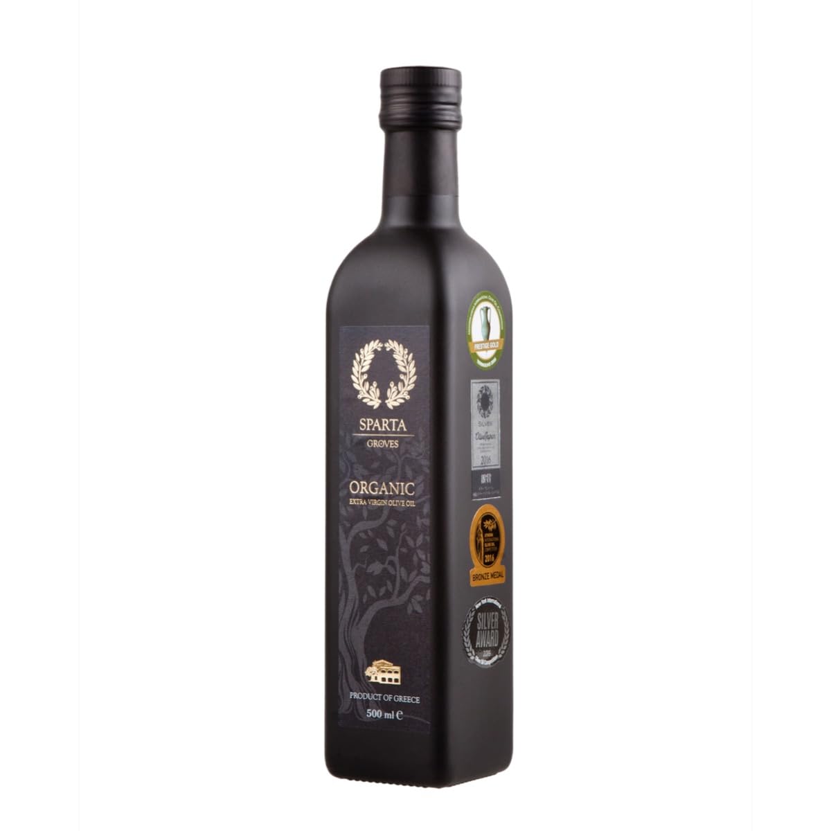 有機JAS認証【JOOTA AWARDS 2024銀賞＆シェフ賞のダブル受賞！】スパルタグローブスオリジナル オーガニック エキストラバージンオリーブオイル 500ml コールドプレス(低温圧搾)製法 6,451円