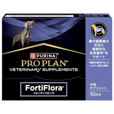 他サイト： ピュリナ ベテリナリー サプリメント フォーティフローラ（犬用） プロバイオティクス １０ｇ（１ｇｘ１０袋）の商品画像