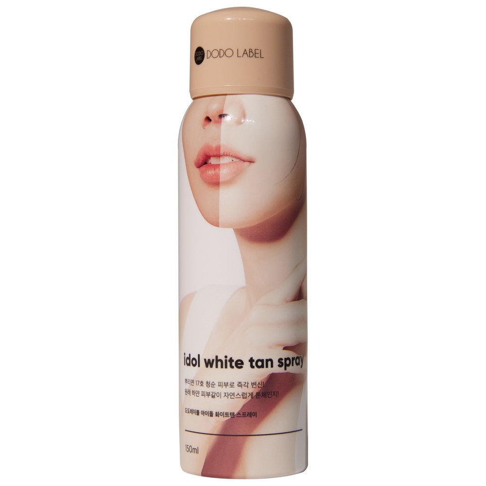 韓国 ドドローレブ アイドル ホワイトタニング スプレー 150ml ホワイト × 1