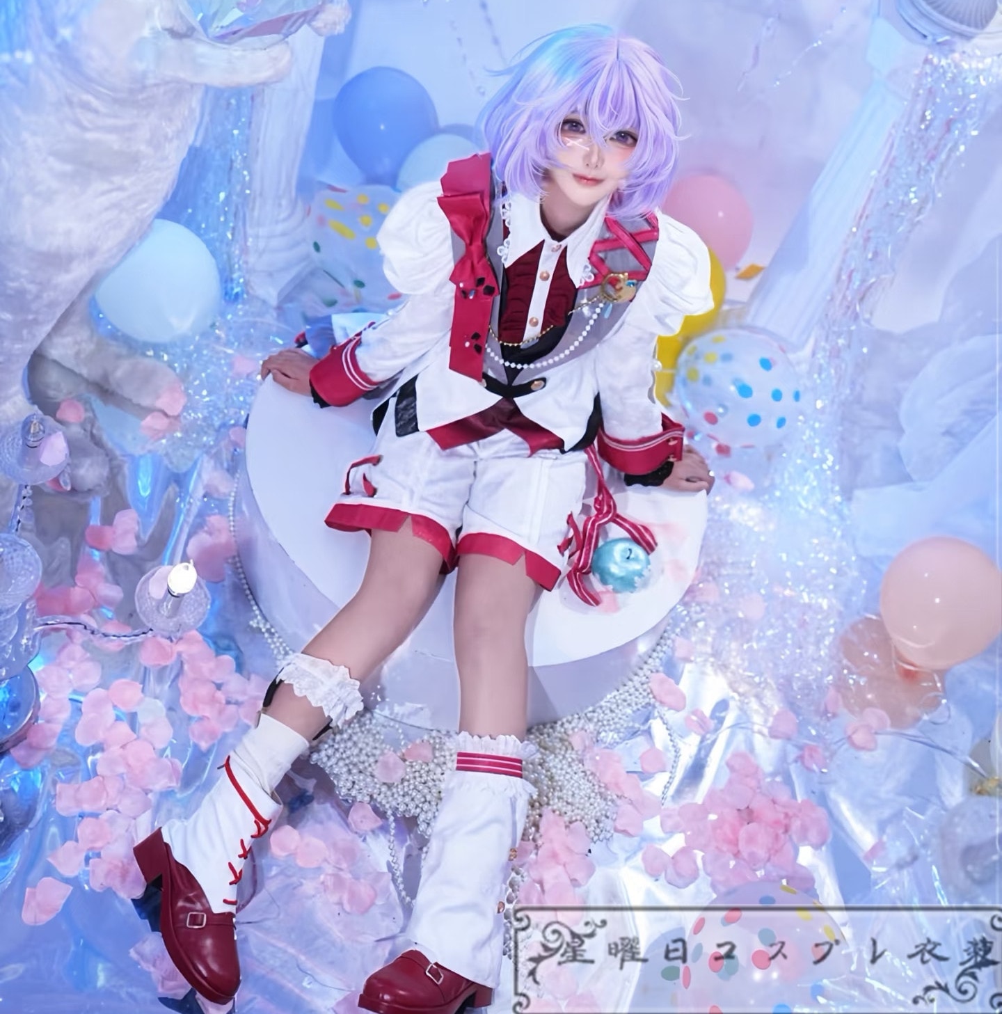 あんスタ 溶けた心＊思い出のスノーホワイト 花群冬芽 冴霧笑主 名都神無 宝丈萊香 コスプレ衣装 コスチューム 13,300円