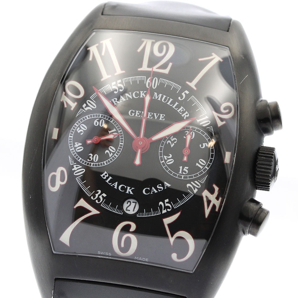 ベルト訳あり フランクミュラー FRANCK MULLER 9880CCCDTNR カサブランカ クロノグラフ 自動巻き メンズ _903293【中古】 264,060円