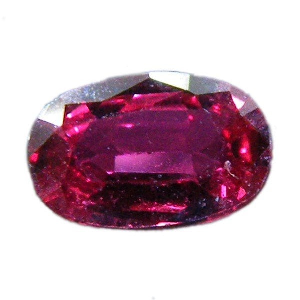 ルビー(Ruby) オーバルカット 約3x4.8mm　0.2ct ルース 天然石