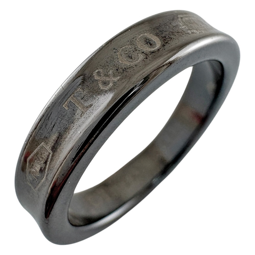 ティファニー 1837 ナロー リング 指輪 11.5号 チタン TIFFANY&Co. 中古 11,000円