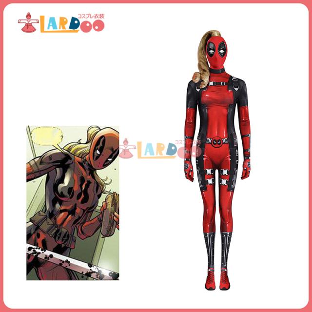 新タイプ追加 激安販売 デッドプール3 アニメ Deadpool3 レディ・デッドプール ウェイド・ウィルソン-Wade Wilson ボデイー コスプレ衣装 コスチューム
