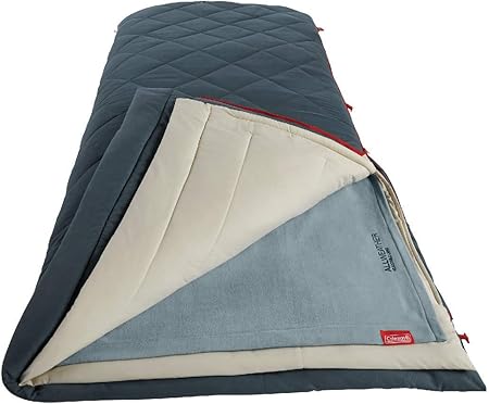 寝袋 シュラフ マルチレイヤースリーピングバッグ オールシーズン 封筒型 使用下限温度-5度 2000034777