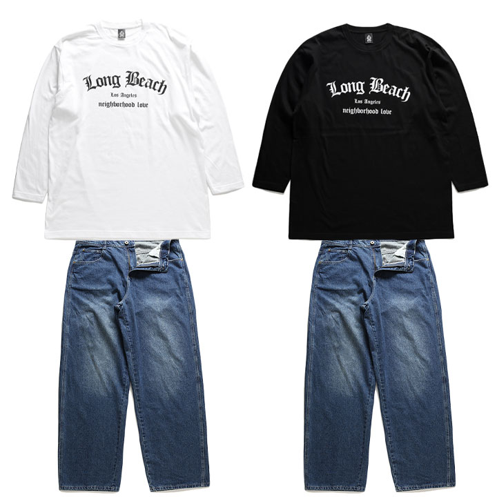 ACE FLAG 上下セット 長袖 ブランド ロンT ロングパンツ メンズ 春秋冬用 白/黒 大きいサイズ エースフラッグ セットアップ b系 ヒップホップ ファッション