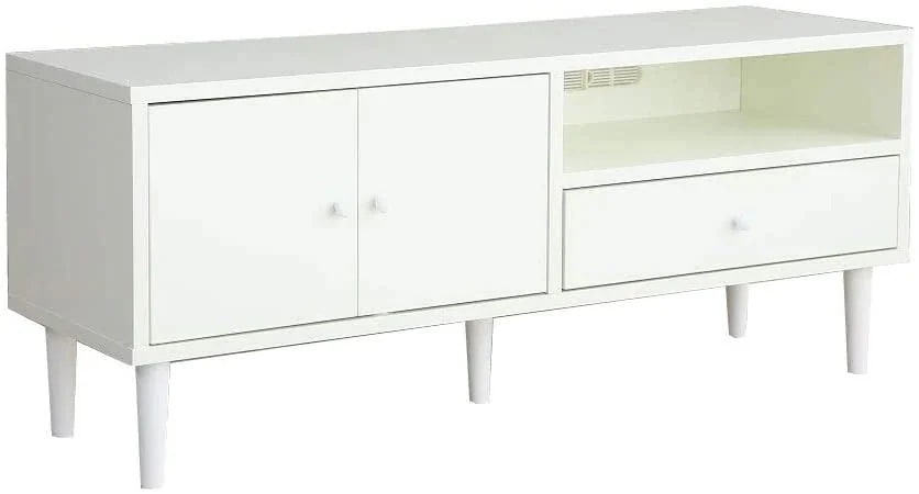 テレビボード 幅110cm テレビ台 リビング収納 TVボード ローボード ブラウン ホワイト おしゃれ