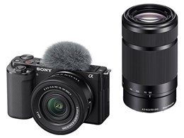 ソニー / SONY VLOGCAM ZV-E10X ダブルズームレンズキット [ブラック]