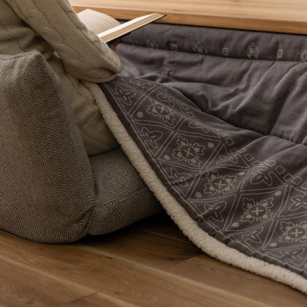 こたつ布団 掛け布団 長方形 こたつ掛布団 省スペース コタツ掛布団 北欧風 柄 デザイン カジュアル おしゃれ 布団のみ こたつテーブル別売り