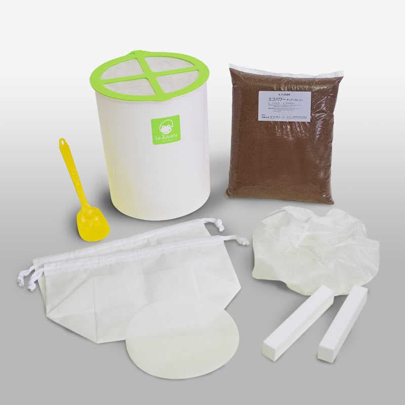 エコクリーン　室内型家庭用生ごみ処理機 エコクリーン ルカエル基本セット [バイオ式]　SKS110