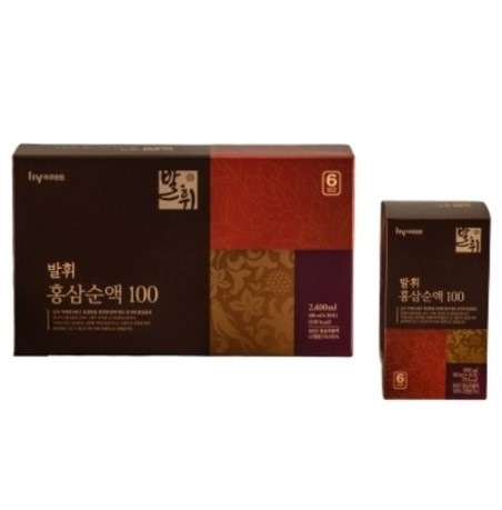 [el 101] 韓国ヤクルト発揮紅参純液10030本入り
