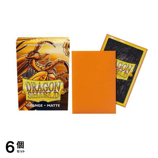 ドラゴンシールド マットカードスリーブ ジャパニーズ AT-11113 オレンジ 60枚入 6個セット