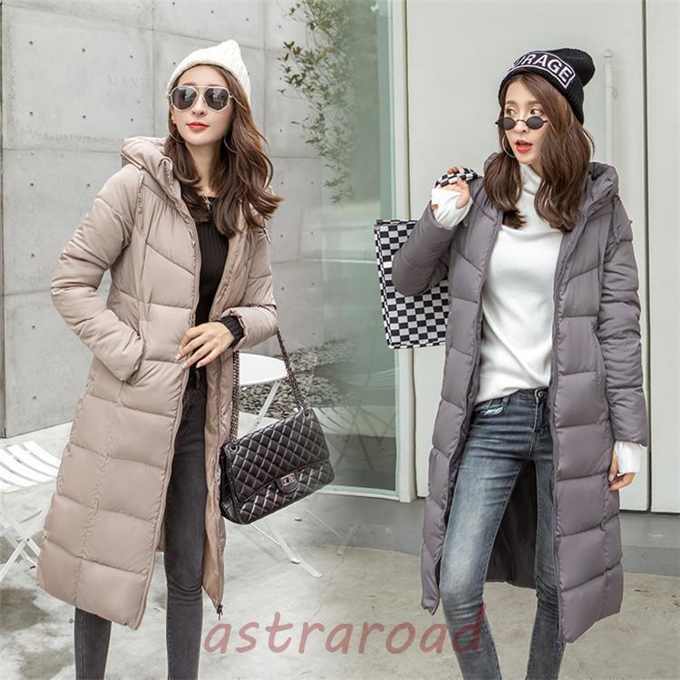 秋冬　ロングダウンコート レディース ダウンコート ロング レディース ダウンジャケット ロングコート アウター 中綿 軽量