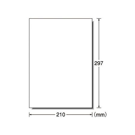 A-one エーワン L1AM500N プリンタ用ラベル ノーカット