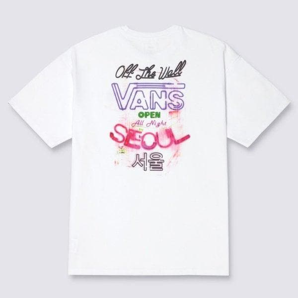 [ ] ソウルナイトオーバーフィット半袖Tシャツ ホワイト VN000H21WHT