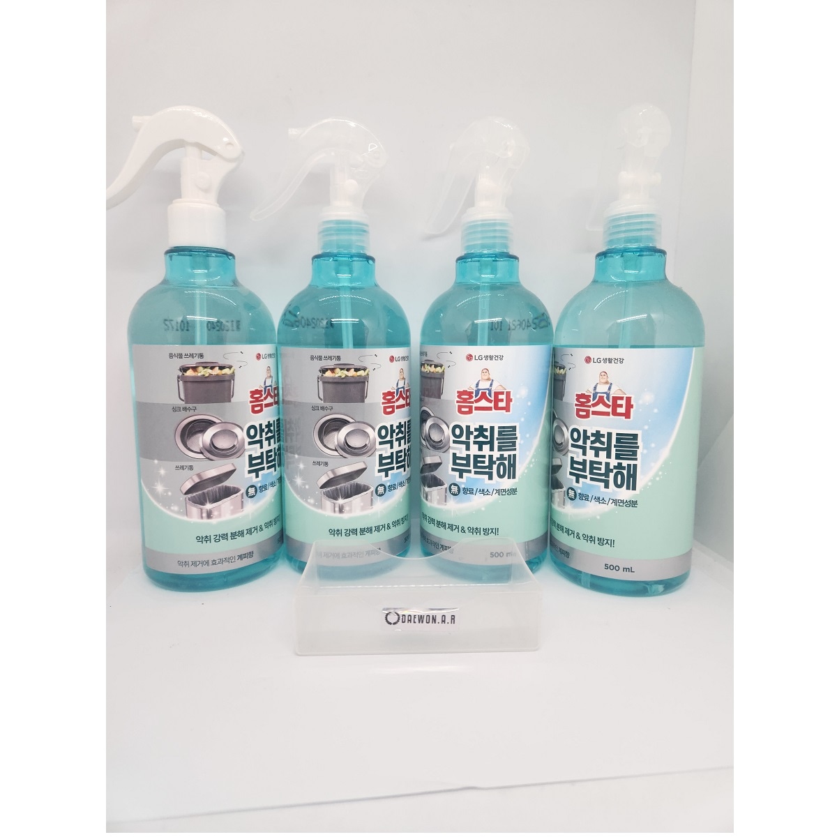 ホームスター 悪臭をお願い 500ml x 4 無香料 無着色 無界面成分
