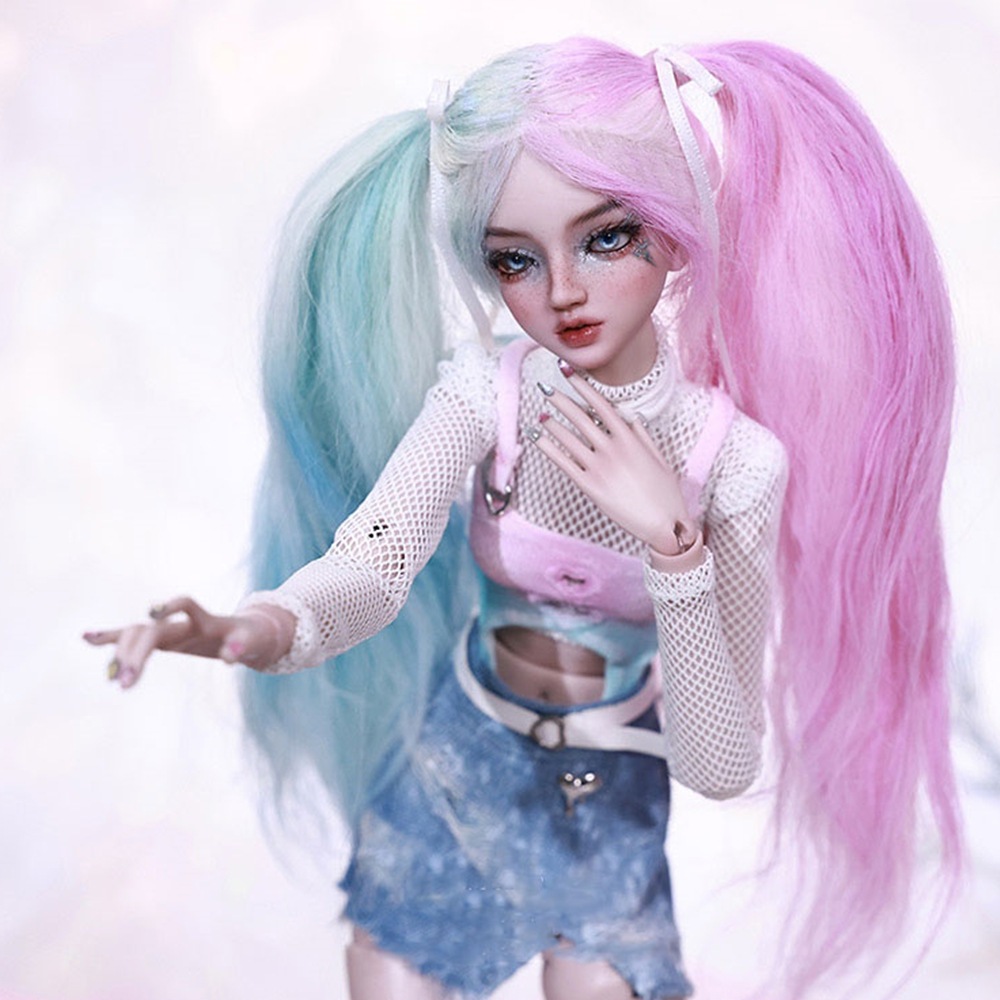 球体関節人形 1/4 関節人形 40CM bjd/sdドール女子球体プレゼント装飾用 現物手工高级树脂人形玩偶Una