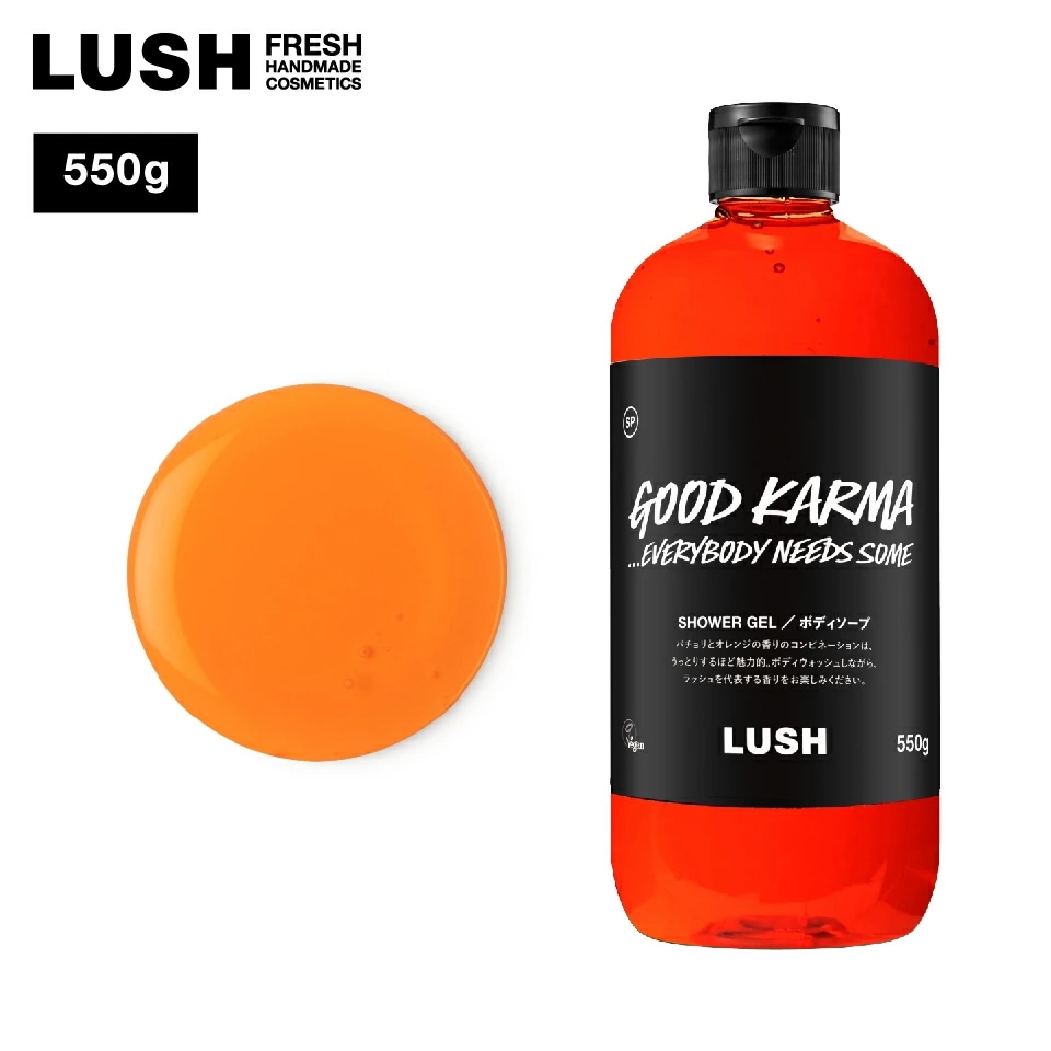 グッドカルマ エブリバディニーズサム 540g ボディソープ シャワージェル ヴィーガン プレゼント向け オリエンタル いい匂い ハンドメイド コスメ