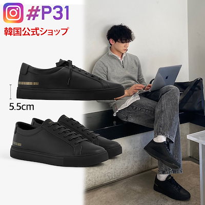 Qoo10] p-31 【公式】Original Black E : シューズ