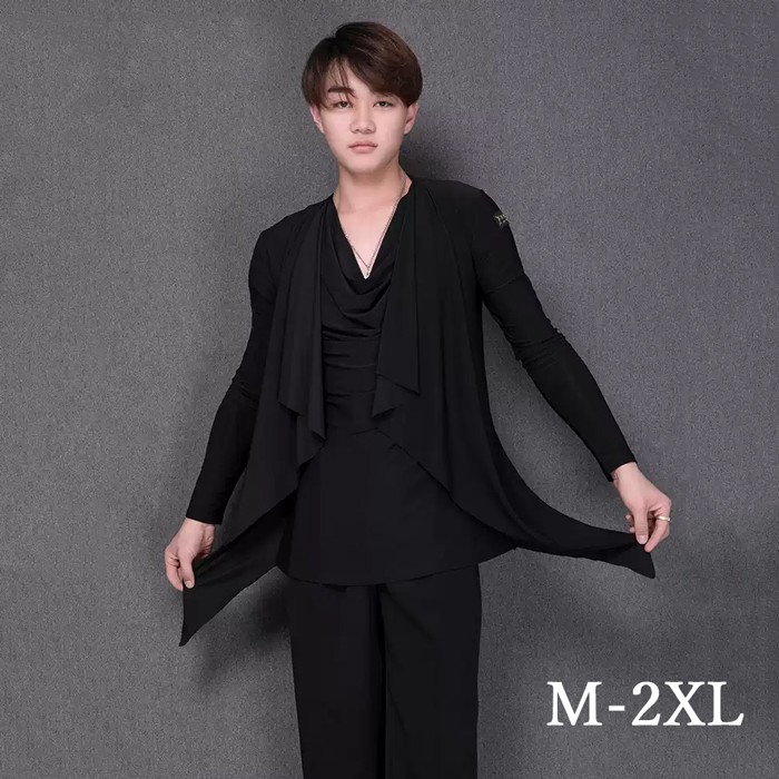 【当店人気商品】社交ダンス衣装 トップス メンズ ラテン ラテンダンス用シャツ 男性用 ダンス衣装 ダンスウェア 練習着 ワルツ チャチャチャ ルンバ ラテン ラテンダンスシャツ ステージ 衣装 男性 5,069円