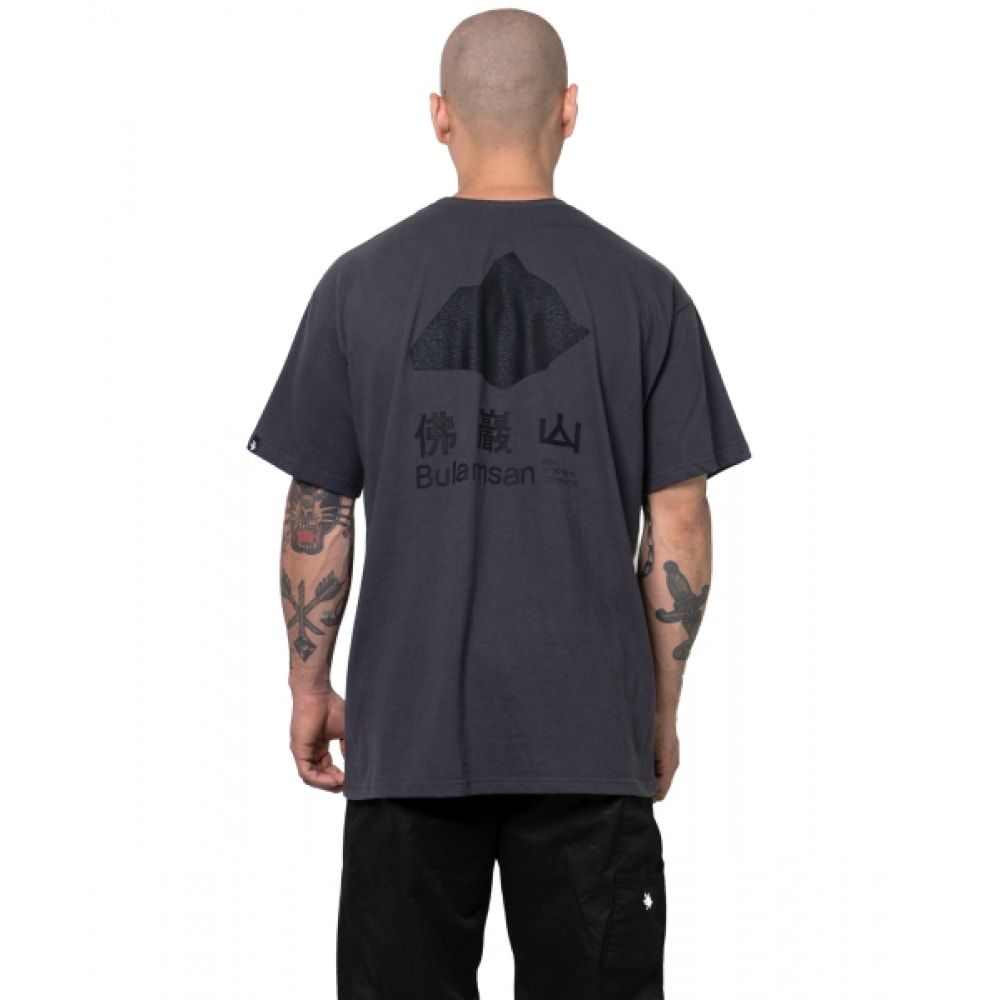 一方山.フォームサンマウンテンクライミングTシャツ (チャコール)
