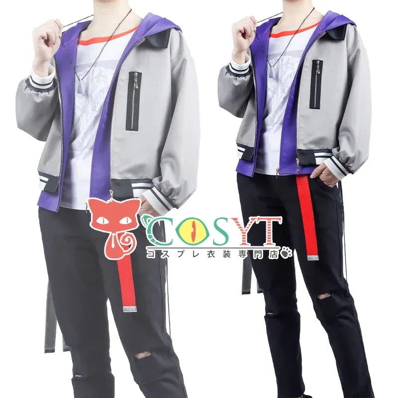 プロセカ Vivid BAD SQUAD 青柳冬弥 コスプレ衣装 仮装 変装 コスプレ cosplay ゲーム イベント パーティ