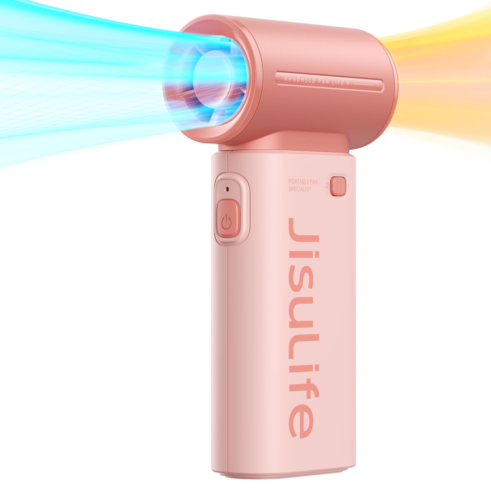 JISULIFE ハンディファン 2025 手持ち 扇風機 ハンディ 強力 人気ランキング 最大22時間動作 ハンディ扇風機 usb 小型 Type-c 充電式 5000mAh 静音 プレゼント 暑さ
