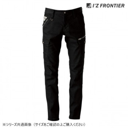 アイズフロンティア 3Dストレッチカーゴパンツ 05 ブラック 85cm 7282C